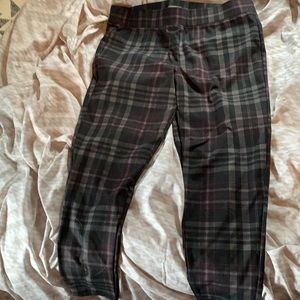 Plaid Leggings